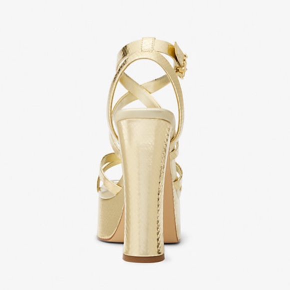 Michael Kors platform sandals. - Picture 3 of 4